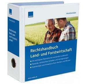 Rechtshandbuch Land- und Forstwirtschaft von DI Gerl,  Adelheid, DI Pachtrog,  Vera, DI Springer,  Josef, Dipl.-Ing. Zaussinger,  Christoph, Dr. Lüftenegger,  Brigitte, Dr. Wilfinger,  Heinz, Ing. Mag. Kalkus,  Alfred, Ing. Wolfesberger,  Christoph, Mag. Bock,  Isabella, Mag. Haas,  Elisabeth, Mag. Habertheuer,  Christine, Mag. Hallinger,  Florian, Mag. Längauer,  Martin, Mag. Majcen,  Patrick, Mag. Maschl,  Michael,  LL.M, Mag. Österreicher,  Ulrike, Mag. Posch,  Harald, Mag. Purtscher,  Clemens, Mag. Scherhaufer,  Sylvia, Mag. Schmoll,  Renate, Mag.mult. Szücs,  Stefan, MMag. Kopf,  Mathias LL.M, RA Dr. Stibi,  Dieter LL.M.