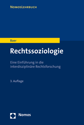 Rechtssoziologie von Baer,  Susanne