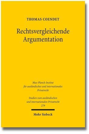 Rechtsvergleichende Argumentation von Coendet,  Thomas