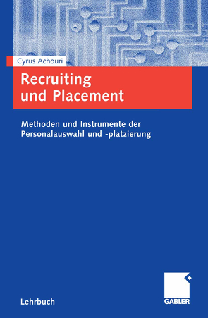 Recruiting und Placement von Achouri,  Cyrus