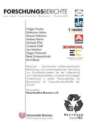 RecyCarb von Bauer,  Knut, Cleff,  Cordula, Fischer,  Holger, Heilos,  Katharina, Hofmann,  Marcel, Hohmuth,  Hagen, Maidorn,  Jan, Miene,  Andrea, Schaarschmidt,  René, Ziller,  Michael