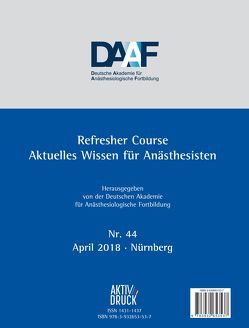 Refresher Course Nr. 44/2018