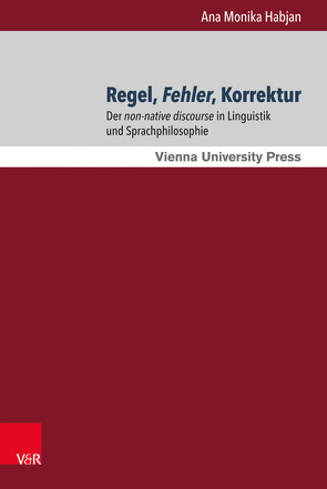 Regel, Fehler, Korrektur von Habjan,  Ana Monika