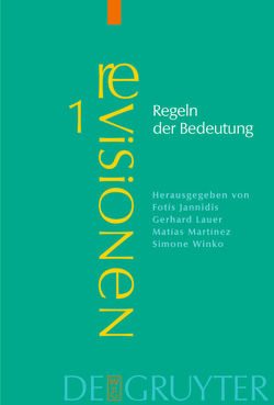 Regeln der Bedeutung von Jannidis,  Fotis, Lauer,  Gerhard, Martinez,  Matias, Winko,  Simone