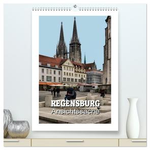 Regensburg – Ansichtssache (hochwertiger Premium Wandkalender 2024 DIN A2 hoch), Kunstdruck in Hochglanz von Bartruff,  Thomas