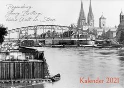 Regensburg. Georg Brittings kleine Welt am Strom. Kalender 2021 von Maltz-Schwarzfischer,  Gertrud