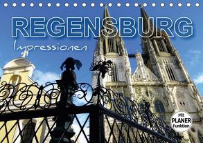 REGENSBURG – Impressionen (Tischkalender 2018 DIN A5 quer) von Bleicher,  Renate