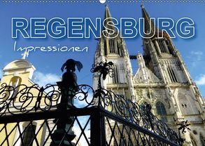 REGENSBURG – Impressionen (Wandkalender 2018 DIN A2 quer) von Bleicher,  Renate