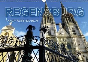 REGENSBURG – Impressionen (Wandkalender 2018 DIN A3 quer) von Bleicher,  Renate