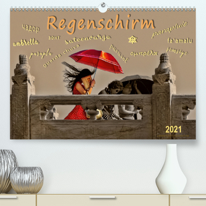 Regenschirm (Premium, hochwertiger DIN A2 Wandkalender 2021, Kunstdruck in Hochglanz) von Roder,  Peter