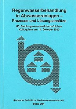 Regenwasserbehandlung in Abwasseranlagen – Prozesse und Lösungsansätze von Steinmetz,  Heidrun