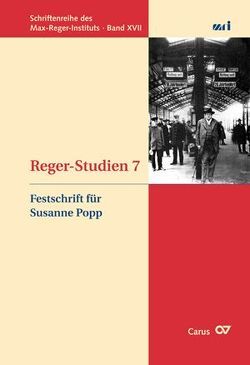 Reger-Studien 7 von Schaarwächter,  Jürgen, Schmalzriedt,  Siegfried