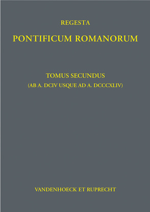 Regesta Pontificum Romanorum von Herbers,  Klaus, Jaffé,  Philipp, Könighaus,  Waldemar, Schlauwitz,  Thorsten