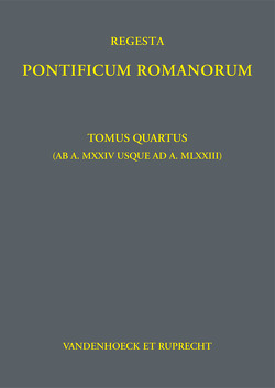 Regesta Pontificum Romanorum von Herbers,  Klaus, Jaffé,  Philipp, Werner,  Judith