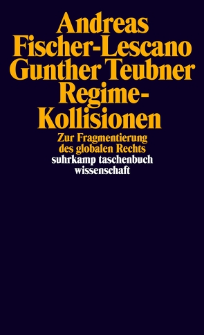 Regime-Kollisionen von Fischer-Lescano,  Andreas, Teubner,  Gunther