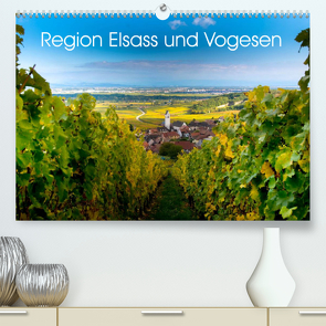 Region Elsass und Vogesen (Premium, hochwertiger DIN A2 Wandkalender 2023, Kunstdruck in Hochglanz) von Voigt,  Tanja