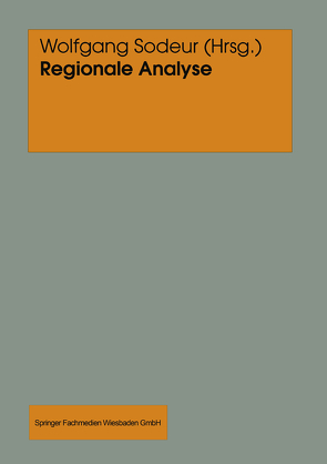 Regionale Analyse mit kleinen Gebietseinheiten von Sodeur,  Wolfgang