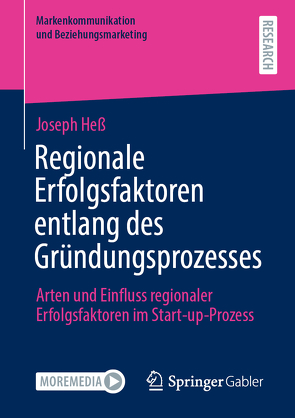 Regionale Erfolgsfaktoren entlang des Gründungsprozesses von Heß,  Joseph