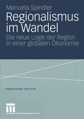 Regionalismus im Wandel von Spindler,  Manuela