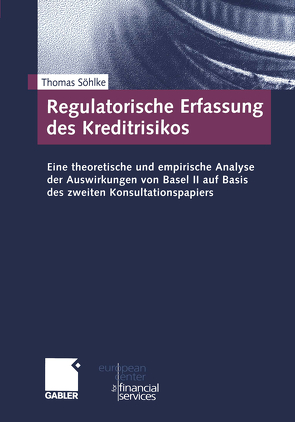 Regulatorische Erfassung des Kreditrisikos von Söhlke,  Thomas