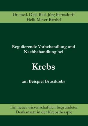 Regulierende Vorbehandlung und Nachbehandlung bei Krebs am Beispiel Brustkrebs von Bernsdorff,  Jörg, Meyer-Barthel,  Hella