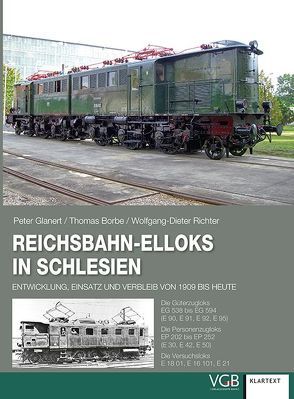 Reichsbahn-Elloks in Schlesien von Borbe,  Thomas, Glanert,  Peter, Richter,  Wolfgang-Dieter