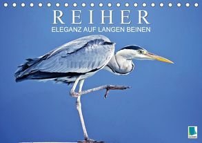 Reiher: Eleganz auf langen Beinen (Tischkalender 2018 DIN A5 quer) von CALVENDO