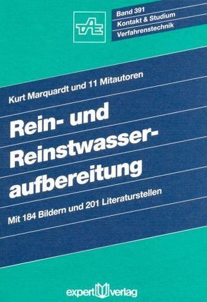 Rein- und Reinstwasseraufbereitung von Marquardt,  Kurt