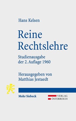 Reine Rechtslehre von Jestaedt,  Matthias, Kelsen,  Hans