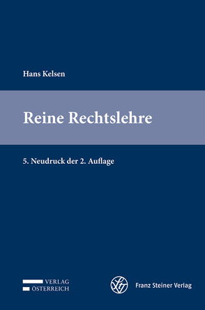 Reine Rechtslehre von Kelsen,  Hans