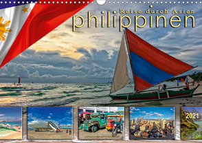 Reise durch Asien – Philippinen (Wandkalender 2021 DIN A3 quer) von Roder,  Peter