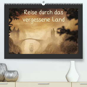 Reise durch das vergessene Land (Premium, hochwertiger DIN A2 Wandkalender 2023, Kunstdruck in Hochglanz) von Wunderlich,  Simone