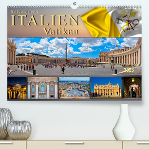 Reise durch Italien Vatikan (Premium, hochwertiger DIN A2 Wandkalender 2023, Kunstdruck in Hochglanz) von Roder,  Peter