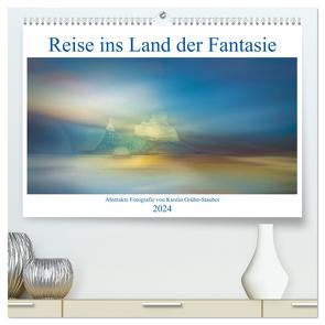 Reise ins Land der Fantasie (hochwertiger Premium Wandkalender 2024 DIN A2 quer), Kunstdruck in Hochglanz von Grühn-Stauber,  Kirstin