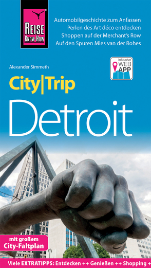 Reise Know-How CityTrip Detroit von Simmeth,  Alexander