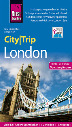 Reise Know-How CityTrip London von Hart,  Simon, Nielitz-Hart,  Lilly