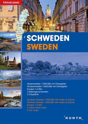 Reiseatlas Schweden 1:300.000