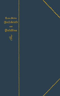 Reisebriefe aus Palästina von Soden,  H.