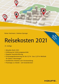 Reisekosten 2021 von Hartmann,  Rainer, Sprenger,  Andreas