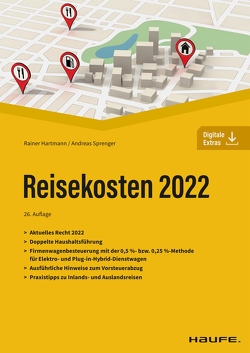 Reisekosten 2022 von Hartmann,  Rainer, Sprenger,  Andreas