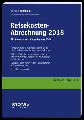 Reisekosten-Abrechnungen 2018 mit Kalendarium