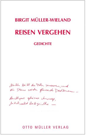 Reisen Vergehen von Müller-Wieland,  Birgit