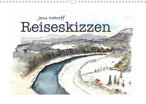 Reiseskizzenbuch (Wandkalender 2020 DIN A3 quer) von Notroff,  Jens