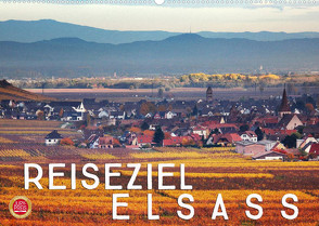 Reiseziel Elsass (Wandkalender 2022 DIN A2 quer) von Cross,  Martina