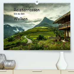 Reisterrassen bis zu den Wolken (Premium, hochwertiger DIN A2 Wandkalender 2022, Kunstdruck in Hochglanz) von Gundlach,  Joerg