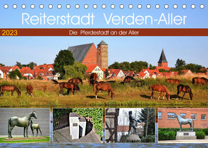 Reiterstadt Verden – Aller (Tischkalender 2023 DIN A5 quer) von Klünder,  Günther