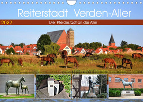 Reiterstadt Verden – Aller (Wandkalender 2022 DIN A4 quer) von Klünder,  Günther