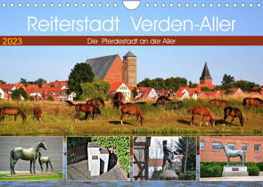 Reiterstadt Verden – Aller (Wandkalender 2023 DIN A4 quer) von Klünder,  Günther