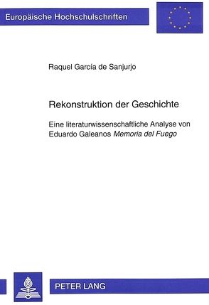 Rekonstruktion der Geschichte von García de Sanjurjo,  Raquel