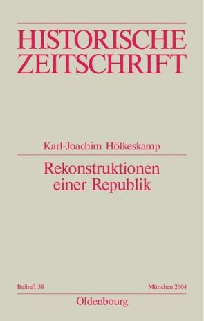 Rekonstruktionen einer Republik von Hölkeskamp,  Karl-Joachim